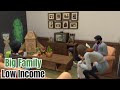 Big Family, Low Income Apartment 💸🔨|| The Sims 4 Speed Build no CC