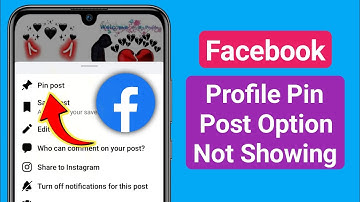 Fix Facebook Pin Post option Not showing problem | Facebook Profile Pin Post Option Not Showing 2024