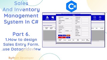 How to developed Sales entry From(Sales and Inventory Management) in C#[part 6]