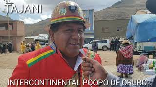 Intercontinental Poopó de Oruro en Tajani 09/2021 una entrevista al director Abel Gonzales