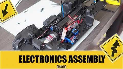 TRX4 Chassis Kit build part 4 - Electronics Assembly
