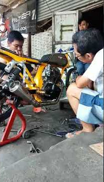cb gopek meter boss ku pakek BSS EXHAUST SIDOARJO type kompetisi suaranya 😱😱 ngeri banget