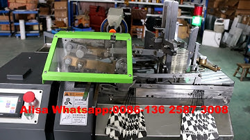 Automatic Hangtag Threading and knotting machines