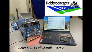 Beier SFR-1 Full Install in Tamiya 1/14 Custom Globe Liner - Part 2