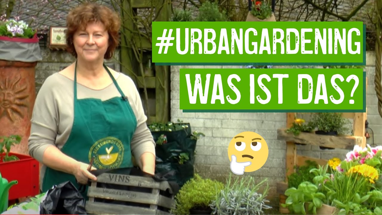 Urban Gardening Gärtnern in der Stadt Der Grüne Tipp YouTube