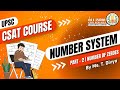 Csat course  2nd class  number system  number of zeroes  upsc prelims exam 2024  ms t divya