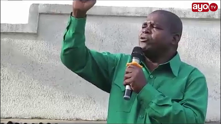 "Kuna mahali chama chetu tulikosea tukaacha kufanya mambo ya msingi"  Katibu CCM