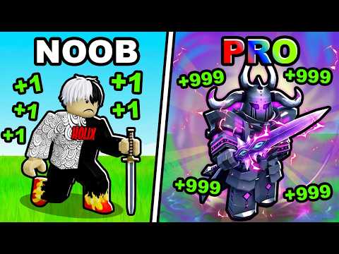 FROM NOOB TO BEST WARRIOR in ROBLOX!