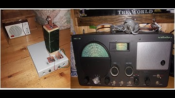 AM transmission from a Ramsey transmitter to Hallicrafters S-40A
