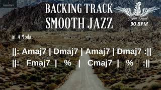 Backing Track Smooth Jazz in A Modal