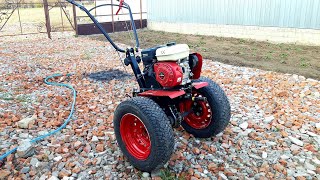 видео: Жигулевские колеса на мотоблок ока. картинка: Жигулевские колеса на мотоблок ока.