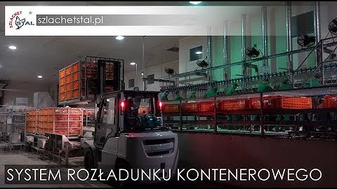 Szlachetstal System Rozładunku- Container unloading system