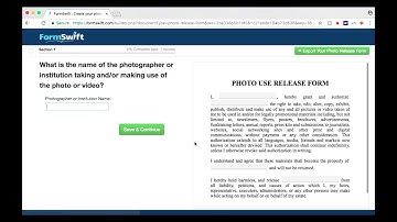 Photo Release Form: Create Your Photo Release Form Online with FormSwift