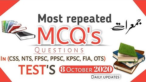 New Most Popular MCQ