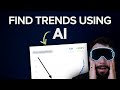 How to find trending topics with ai before your competition does