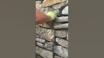 LIME MORTAR POINTING #construction #stonework #limemortar