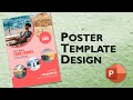 How to Create a Poster in PowerPoint | PowerPoint Poster Template Design