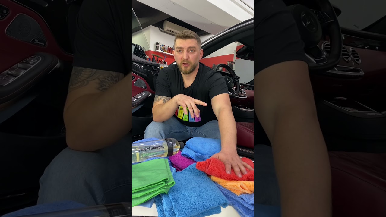 Правильный уход за микрофибрами, стирка FiberShampoo - ShineSystems