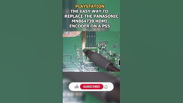 How to replace an HDMI Retimer IC on a PS5 #shorts #short #playstation5 #novideo #WSOD #nodisplay