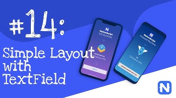NativeScript Tutorial #14: Creating TextFields in Layouts