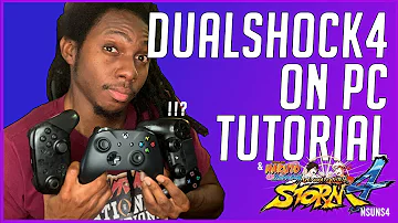 How do you use a ps4 controller on Naruto Ultimate Ninja Storm 4?