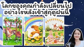 โลกของคุณกำลังเปลี่ยนไปอย่างไรหลังเข้าสู่ฤดูฝนนี้🌹pick a deck🏡💍👩‍❤️‍💋‍👨🍀🦋