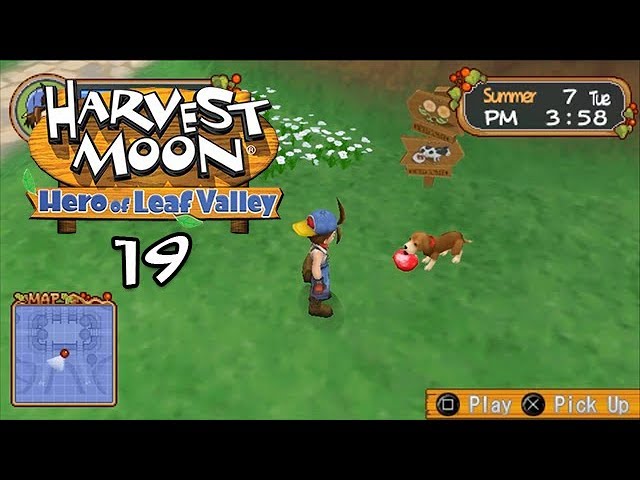 How To Increase Strength Level In Harvest Moon Hero Of Leaf Valley Psp -  Youtube