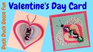 Valentines Day Erfly Kisses Valentine Cards Craft For Kids