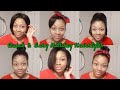 QUICK HOLIDAY HAIRSTYLES/ SHORT HAIR EDITION Vlogmas 2020 Hair