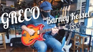 Greco Barney Kessel style Archtop w/ Thor Jensen at Collar City Guitars