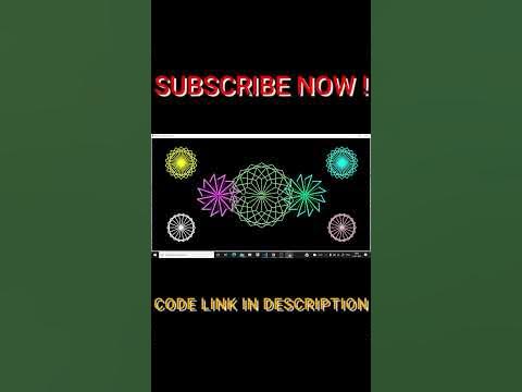 Fireworks using python - turtle programming #shorts #code #python - YouTube