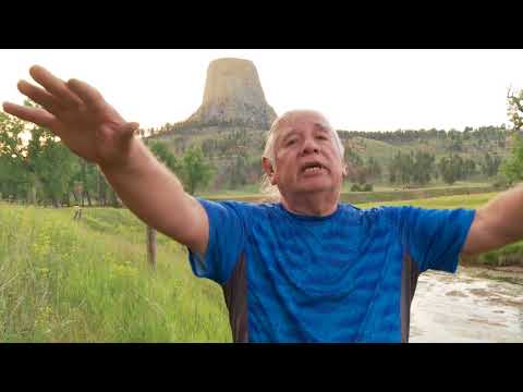 Dakota Chief Explains that Grey Horn Butte, aka "Devils Tower" is an Ancient Tree Stump