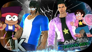 Hwoarang ( Steven ) & Jin ( Kaio Look ) Ultra Hard UHD 4K 60 FPS