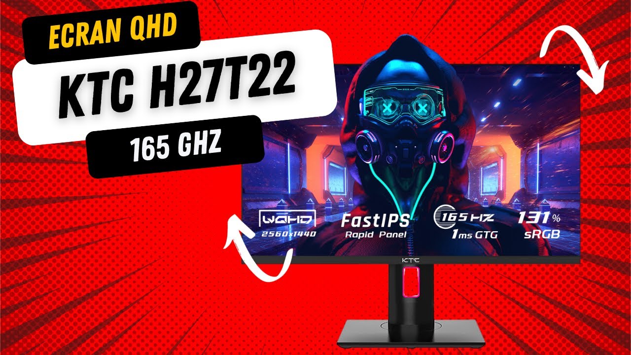 KTC H27T22 Un écran Gaming QHD pas cher 