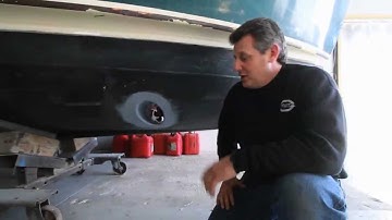 Bow Thruster installation on a Pacemaker Wahoo.