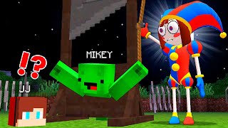 JJ and Mikey vs Pomni Guillotine - Minecraft Maizen vs The Amazing Digital Circus