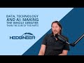 Data, Technology and AI: Making the Whole Greater than the Sum of the Parts
