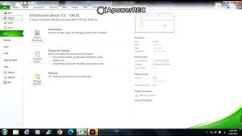 TLE - Microsoft Excel -  Performance Task