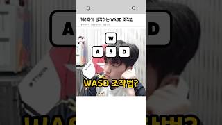 케리아가 생각하는 Wasd 조작법