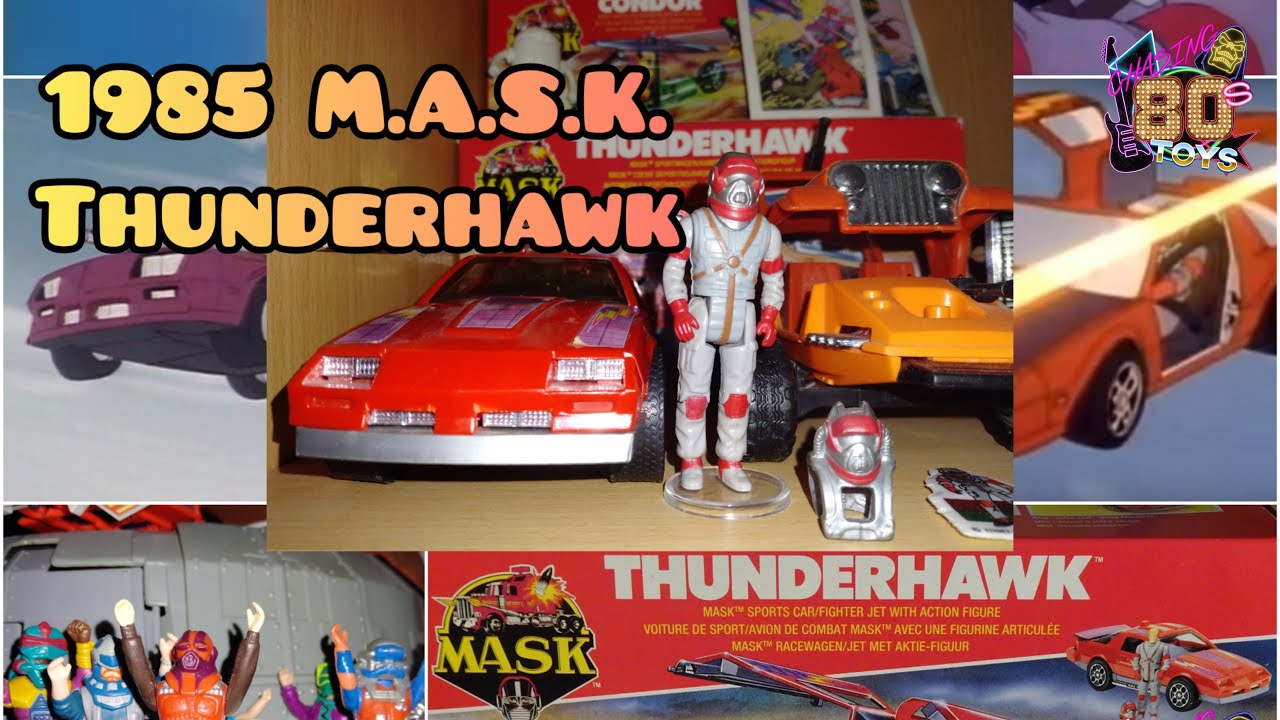 Affiche Promotionnelle Thunderhawk - Jouet Mask Kenner - Catalogue Vintage