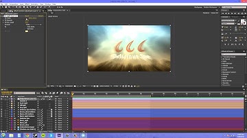After Effects CS6 Tutorial - 141 - CC Light Burst Part 1
