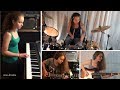 Van Halen - Right Now; piano, drum, guitar, bass cover by Sina
