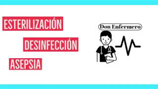 Esterilización, Desinfección Y Asepsia Conceptos