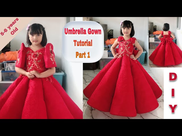 Umbrella Dress Indian Silk | Anarkali dress pattern, Kurti designs party  wear, Stylish dresses for girls