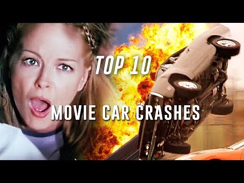 Top 10 Best Movie Car Crashes!