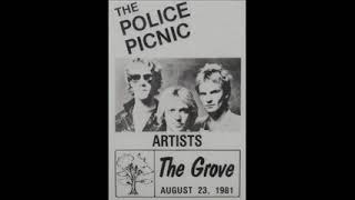 THE POLICE - Radio Promo/Driven To Tears (The Grove in Oakville, ON, Canada August 23, 1981) (AUDIO)