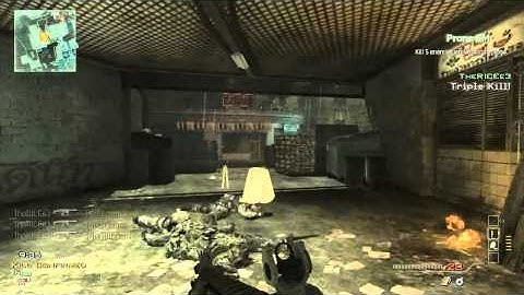 7 kill streak under 20 seconds  MW3