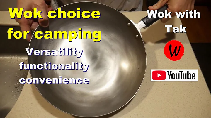 Wok choice for camping. Versatile & functional. Th...