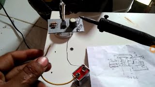 Tutorial cara merakit lampu flip flop dengan ic 555