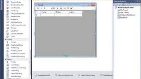 **Visual Basic 2010 Express to MS Access(**Nikko Renz Chavez)